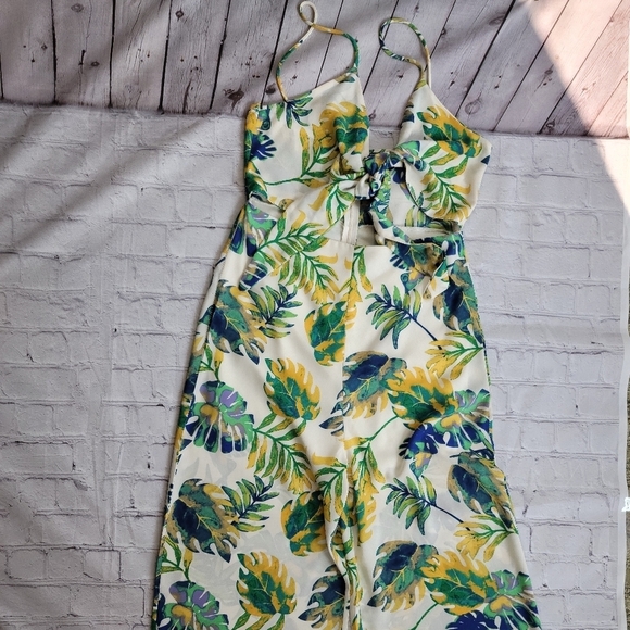 Blue Blush‎ halter romper Y2K FESTIVE - Picture 2 of 9